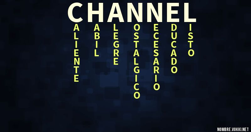 Acróstico channel