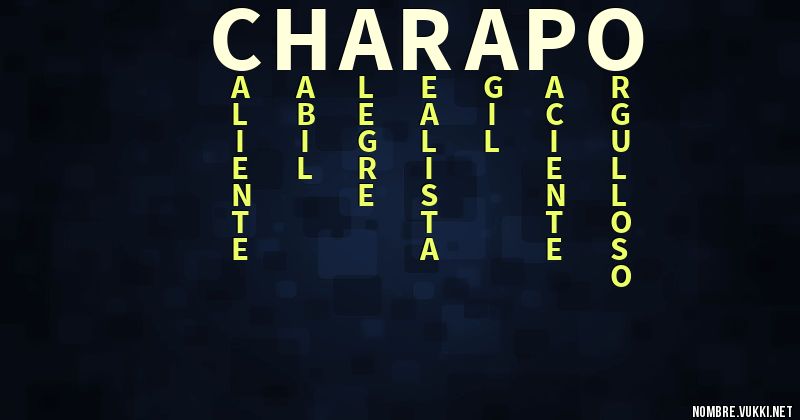 Acróstico charapo