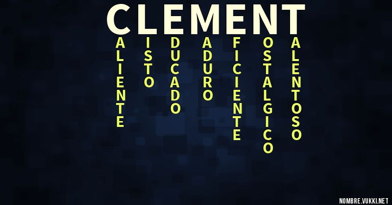 Acróstico clement