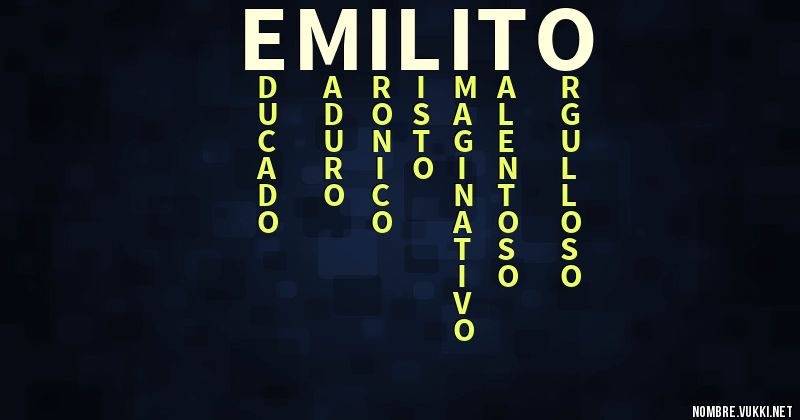 Acróstico emilito