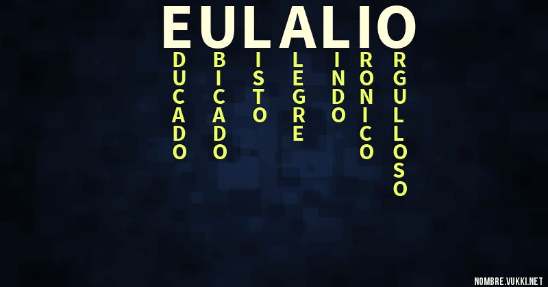 Acróstico eulalio