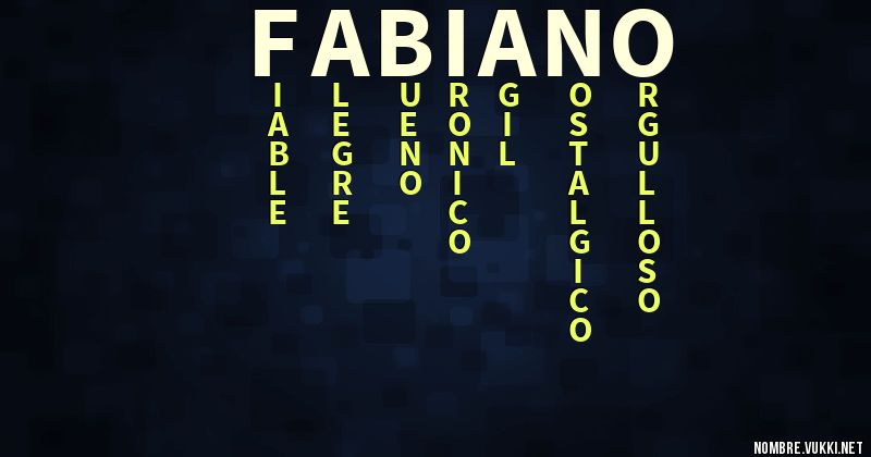 Acróstico fabiano