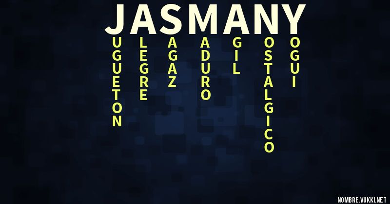 Acróstico jasmany