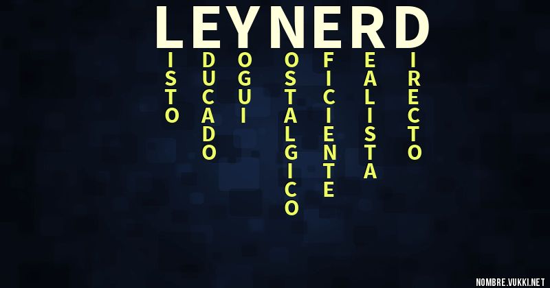 Acróstico leynerd