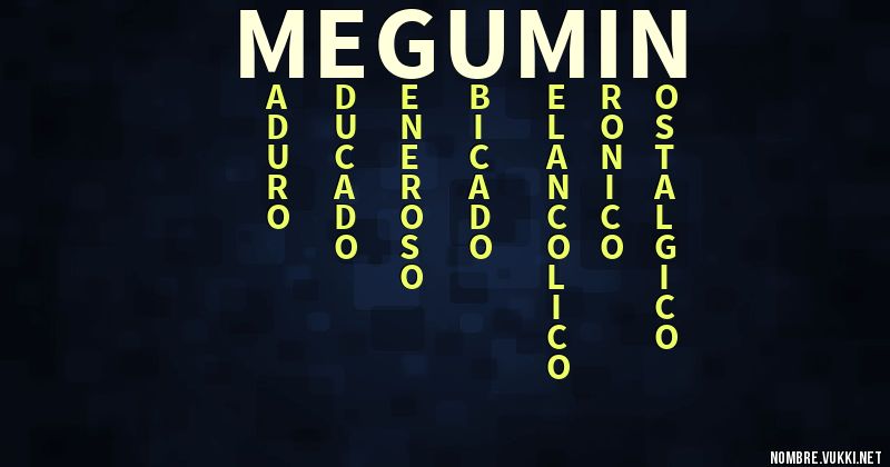 Acróstico megumin