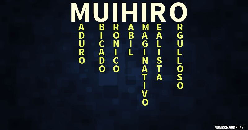 Acróstico muihiro