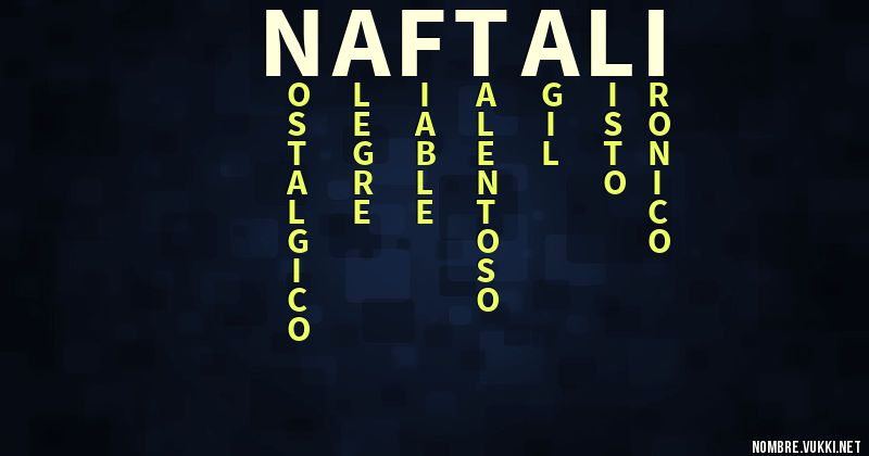 Acróstico naftali