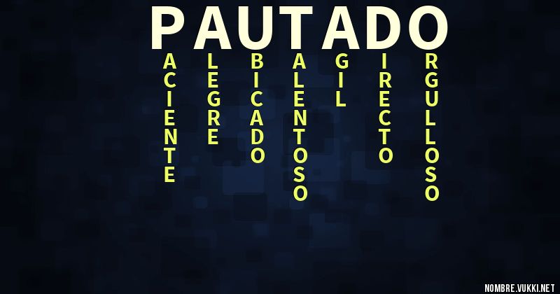 Acróstico pautado