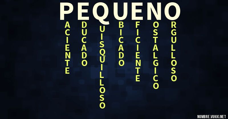 Acróstico pequeño