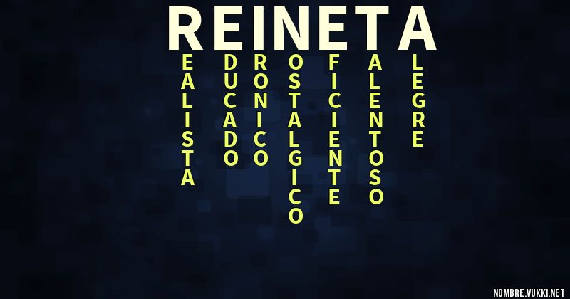 Acróstico reineta