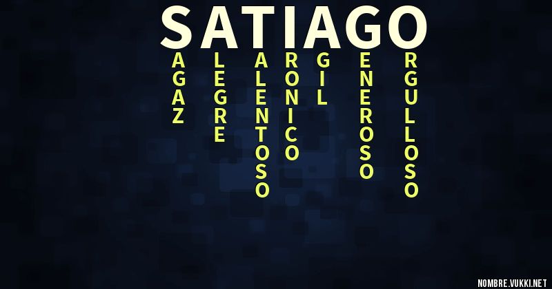 Acróstico satiago