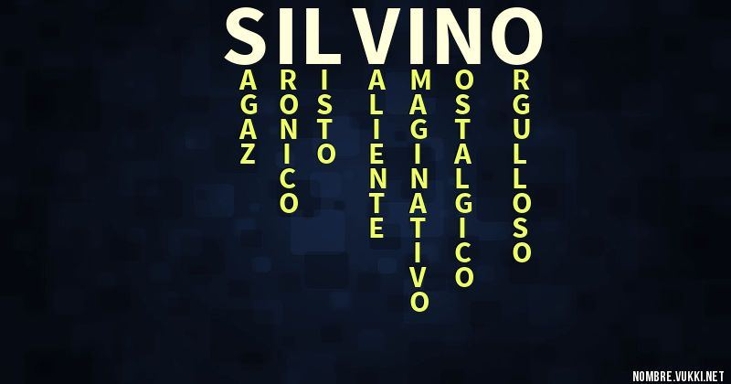 Acróstico silvino
