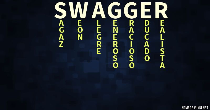 Acróstico swagger