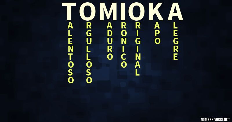 Acróstico tomioka