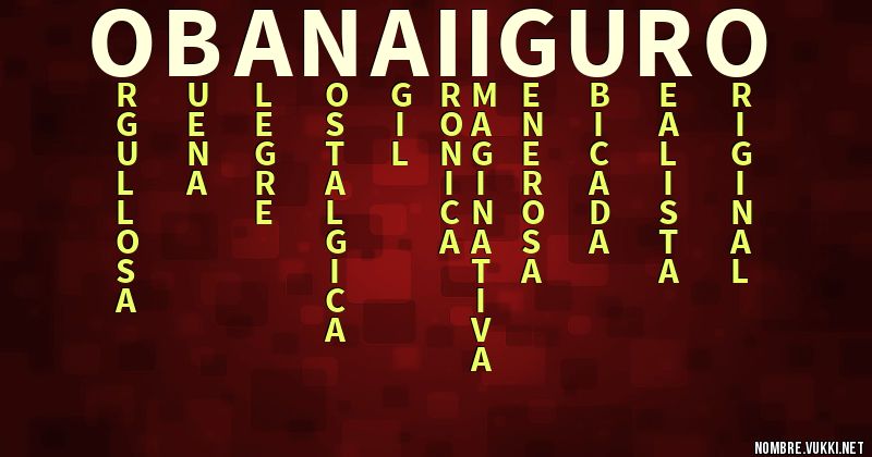Acróstico obanai iguro