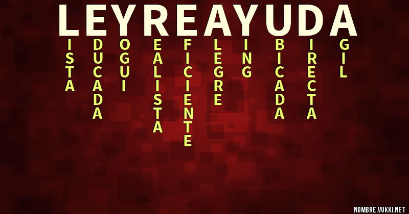 Acróstico leyre ayuda