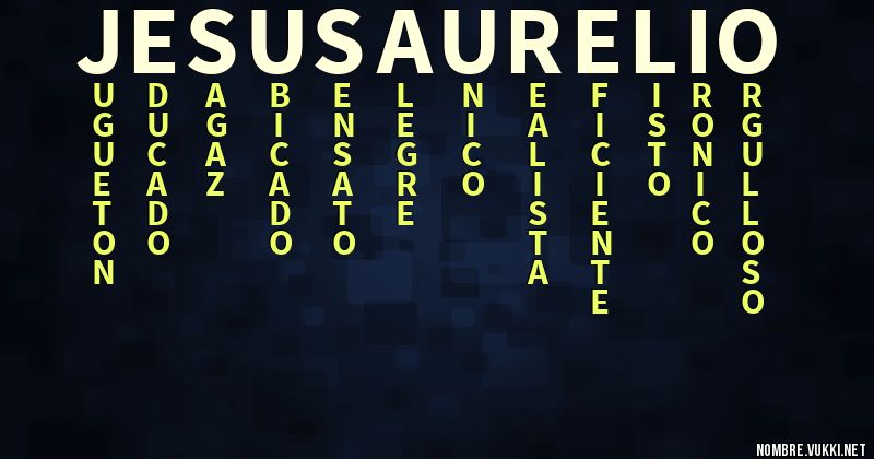 Acróstico jesusaurelio
