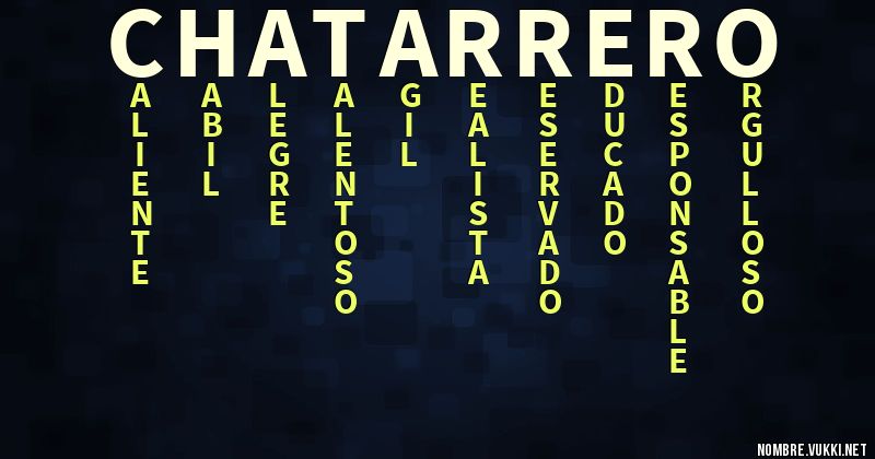 Acróstico chatarrero