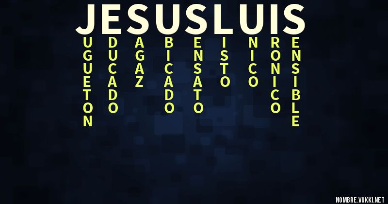 Qué significa jesus luis