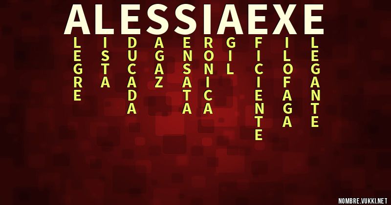 Acróstico alessia.exe