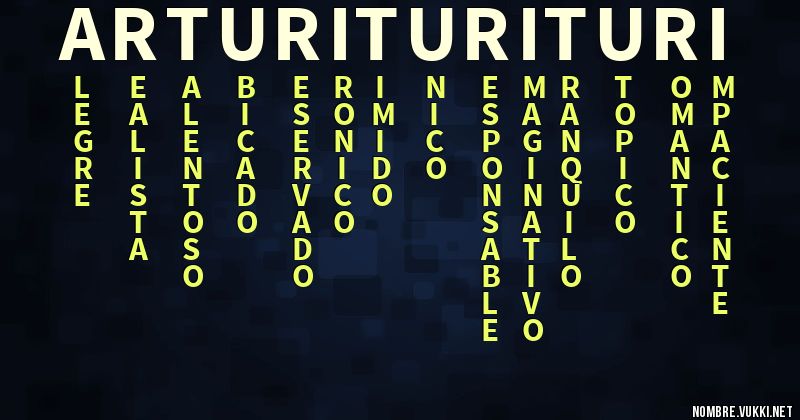 Acróstico arturiturituri