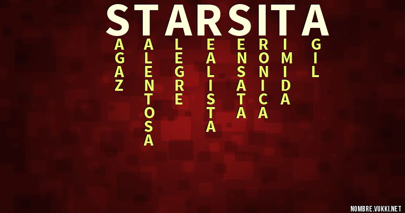 Acróstico starsita