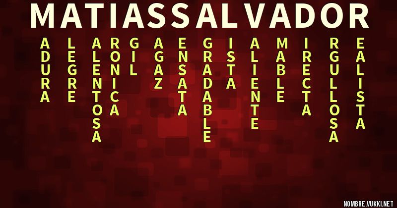 Acróstico matiassalvador
