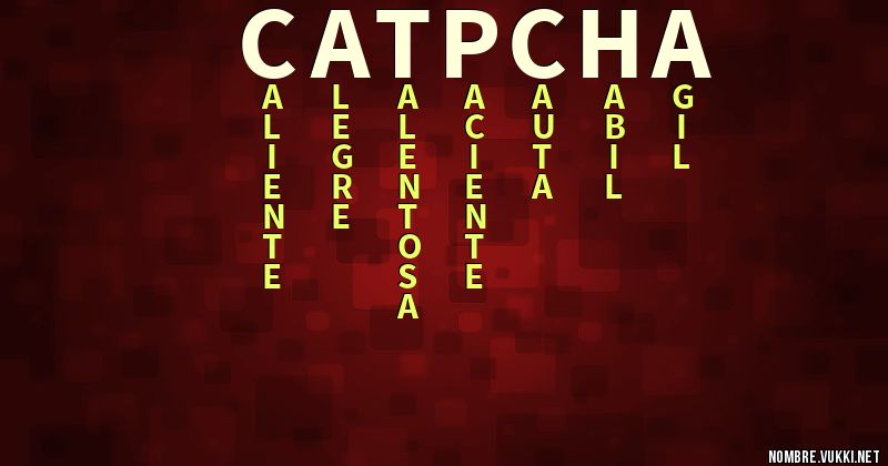 Acróstico catpcha