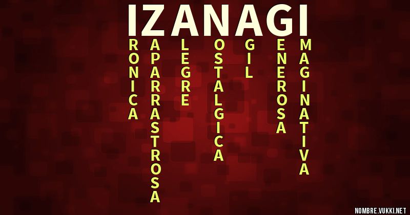 Acróstico izanagi