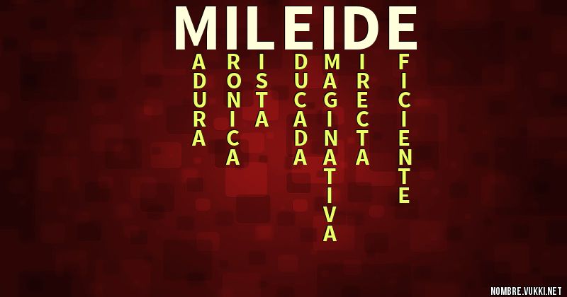 Qué significa mileide