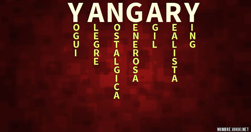 Acróstico yangary