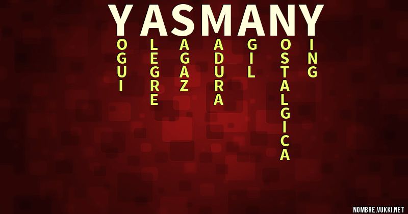 Acróstico yasmany