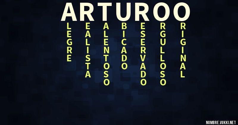 Acróstico arturoo
