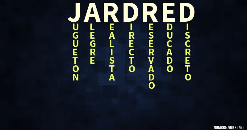 Acróstico jardred
