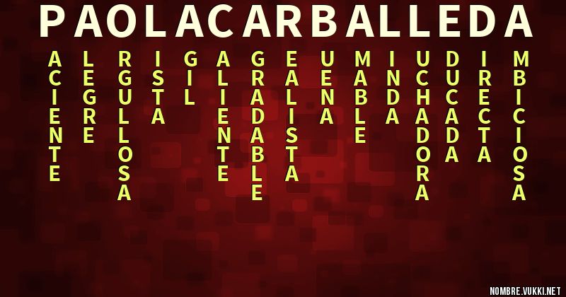 Qué significa paolacarballeda