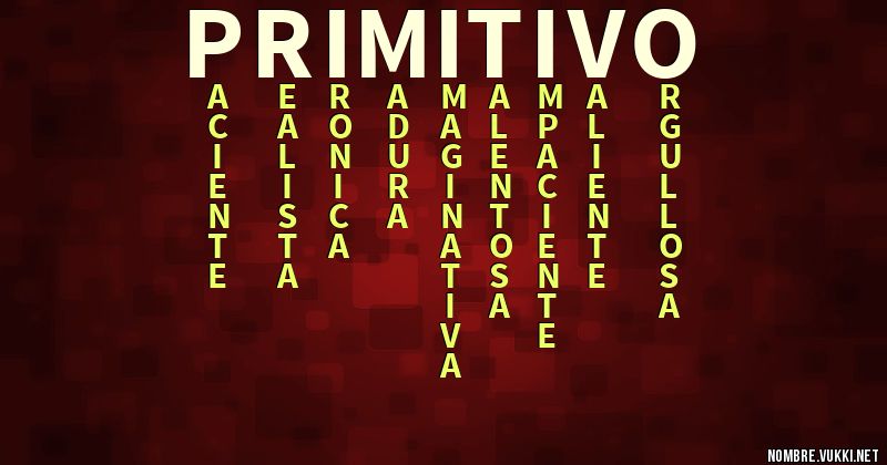 Acróstico primitivo