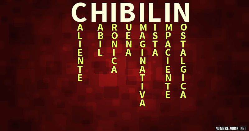 Acróstico chibilin