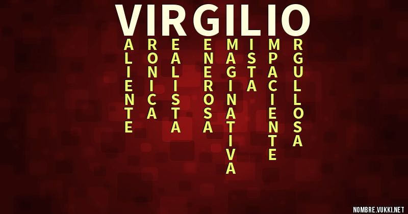 Acróstico virgilio