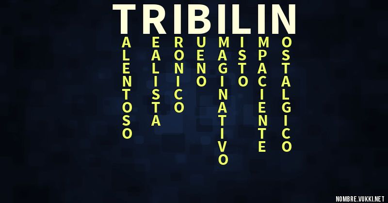 Acróstico tribilin