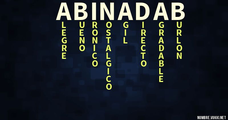 Acróstico abinadab