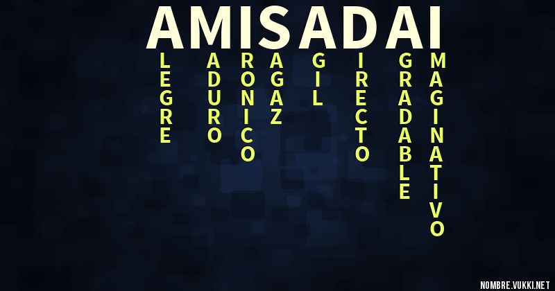 Acróstico amisadai