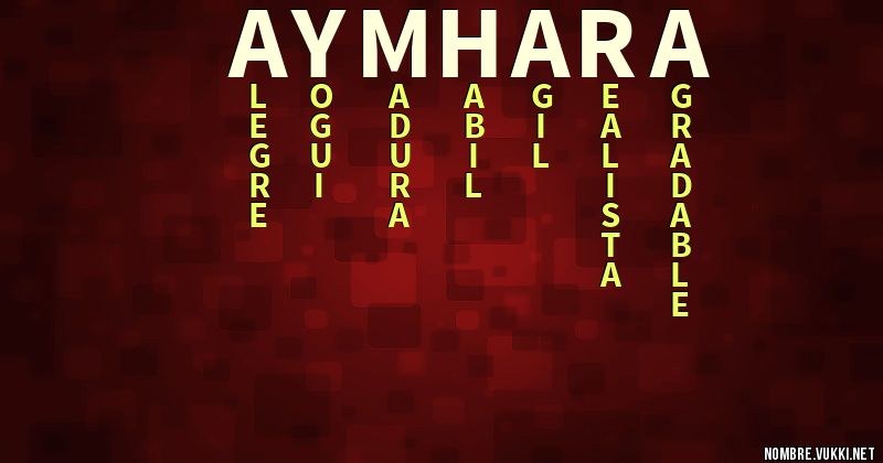 Acróstico aymhara