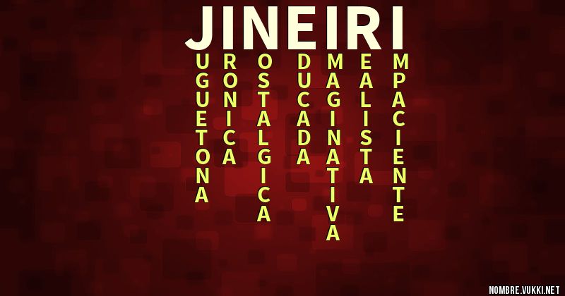 Acróstico jineiri