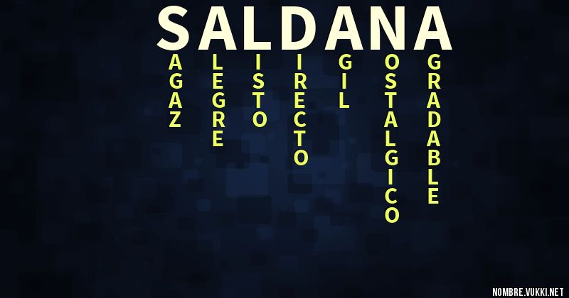 Acróstico saldaña