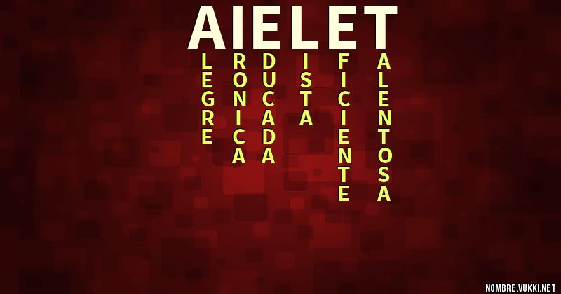 Acróstico aielet
