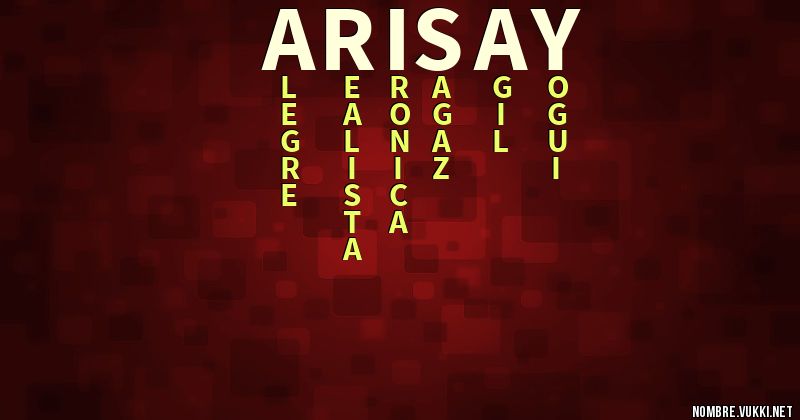 Acróstico arisay