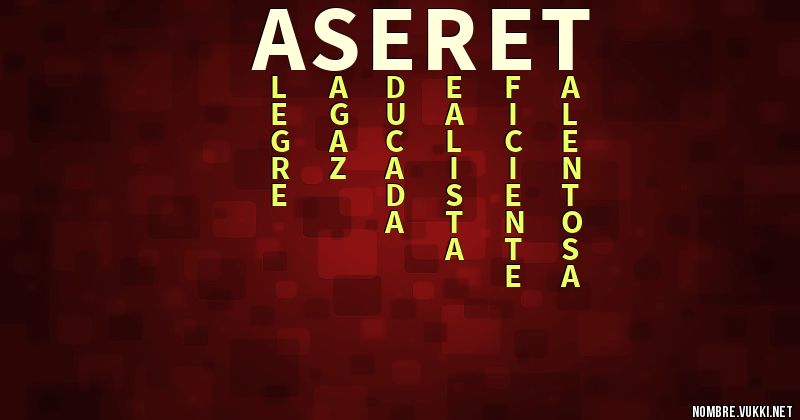 Acróstico aseret