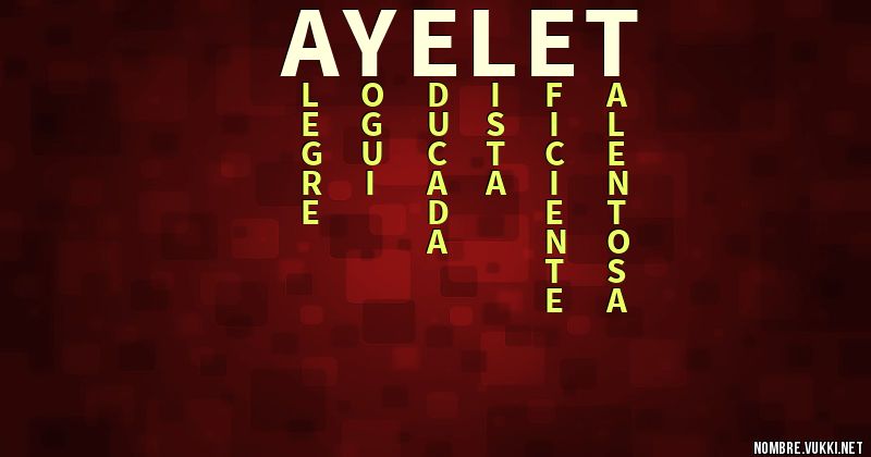 Acróstico ayelet