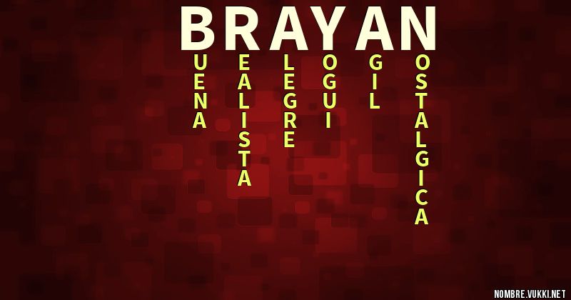 Qu Significa Brayan