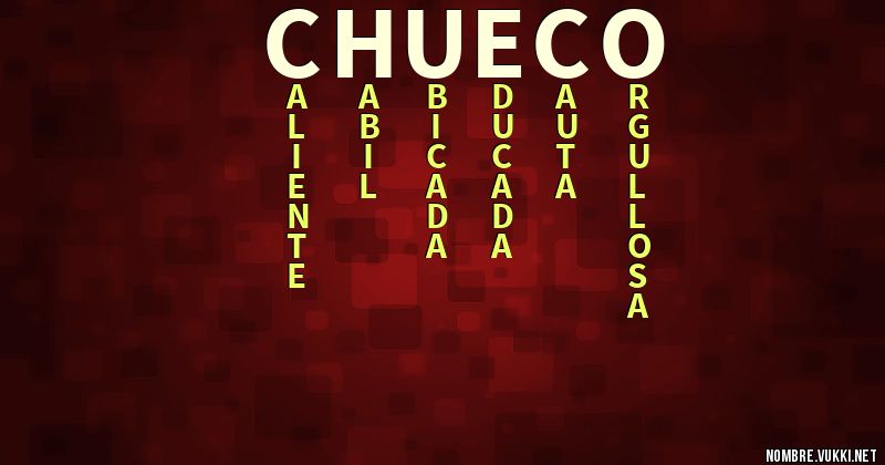 Acróstico chueco